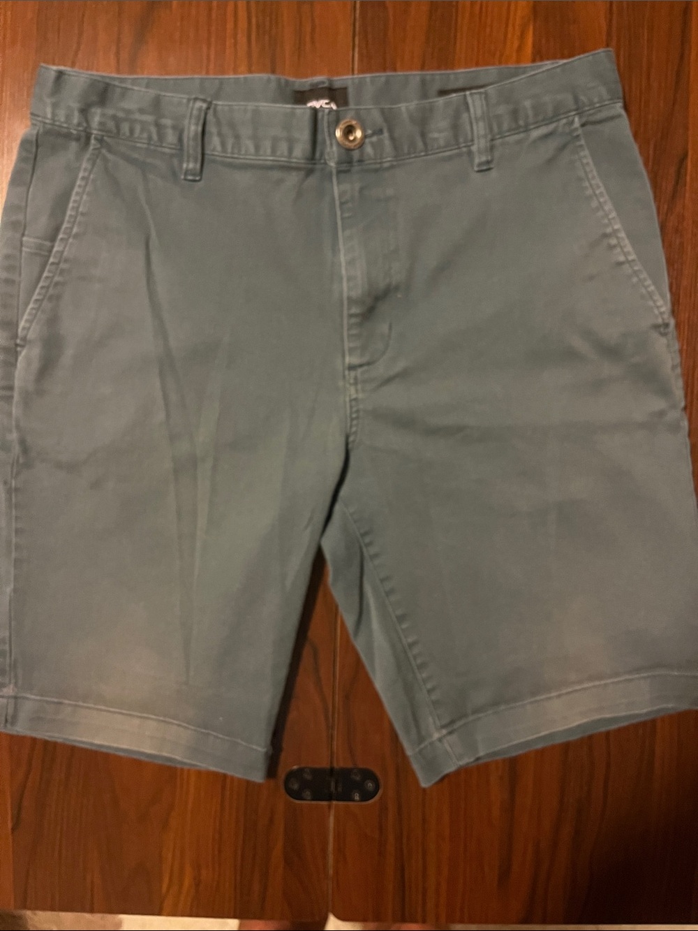 RVCA Men's Dk Smokey Blue Weekender Shorts Size 34